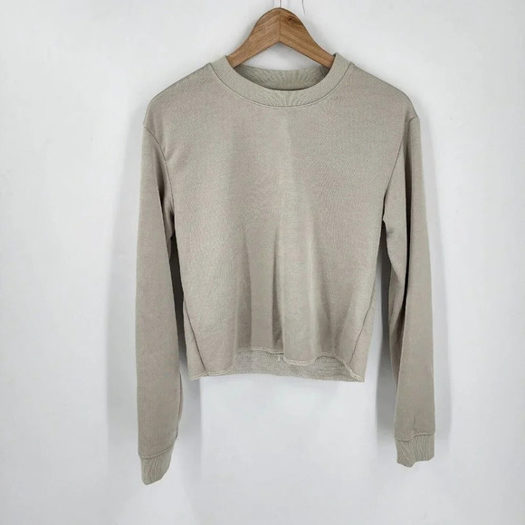 RTA‎ Women's Myles Crewneck Embroidered Long Sleeve Sweatshirt Size XXS NWT $275 - Picture 2 of 12